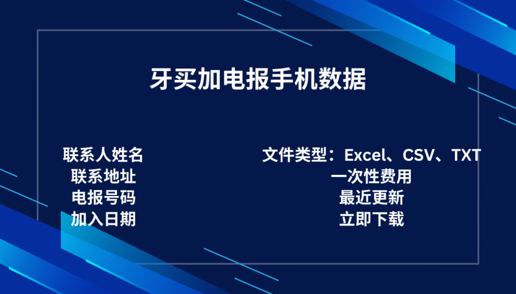 牙买加电报手机数据
